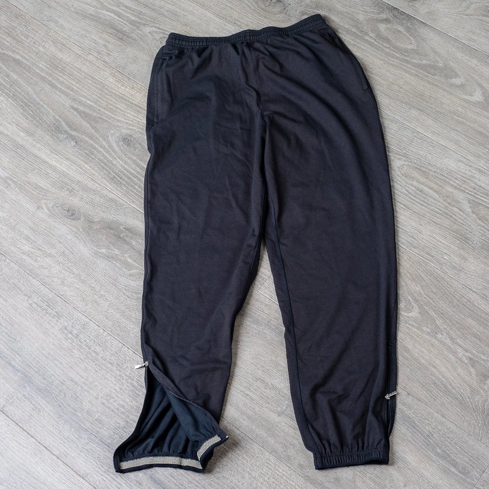 NWOT NYG sweatpants with zipper bottom
